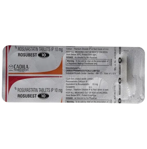 rosubest 10mg tablet 10's